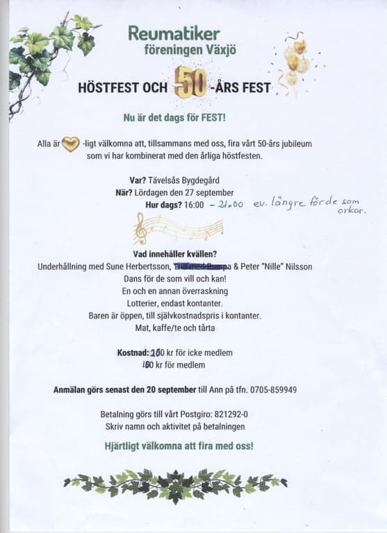 50 årsfest